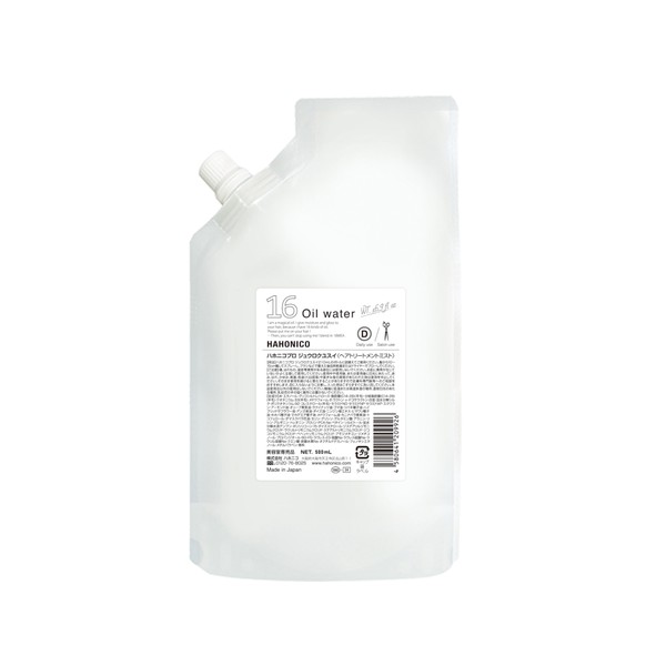ハホニコプロ ジュウロクユスイ 詰め替え用 500mL